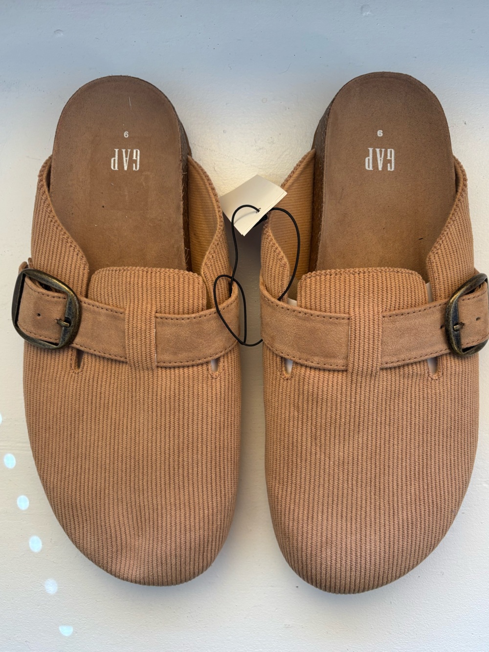 GAP Corduroy Clogs Buckle Slip-on Mules Flats Boho
Hippie Women's Shoes 9 NWT